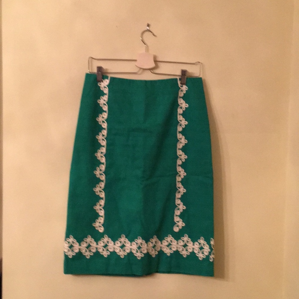 Green Boden skirt